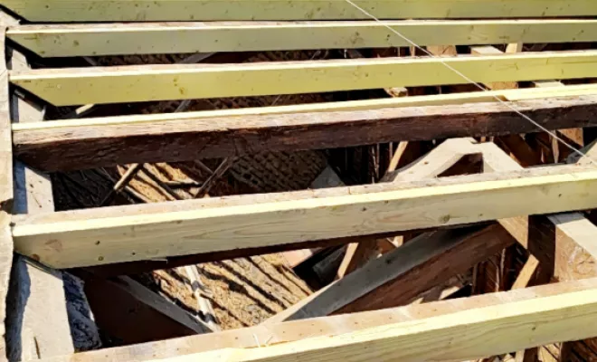 Rénovation d'une toiture en ardoise pour une maison mitoyenne à Bergerac, Bergerac, T-M Rénov